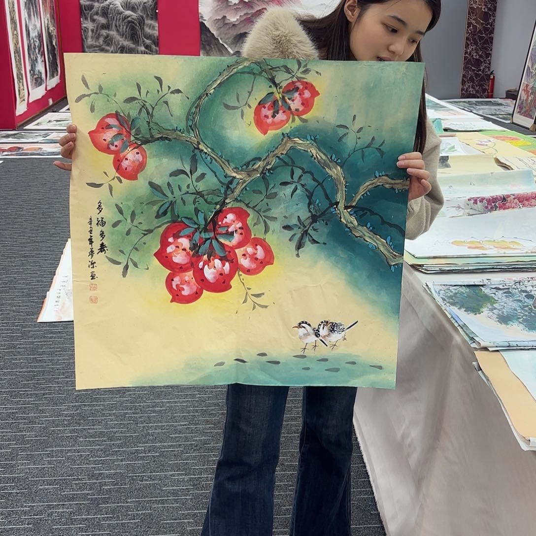 国画国画作品纯手绘