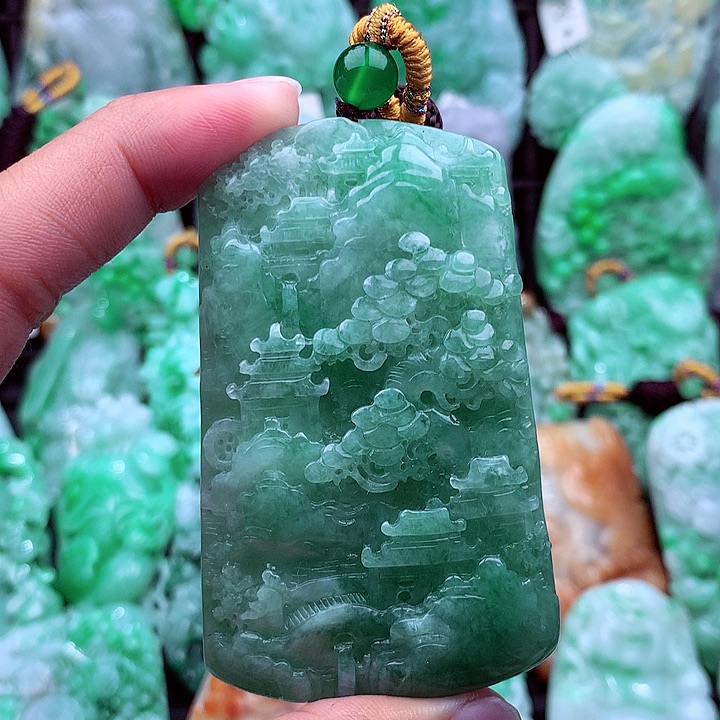 翡翠吊坠(不含链)未镶嵌