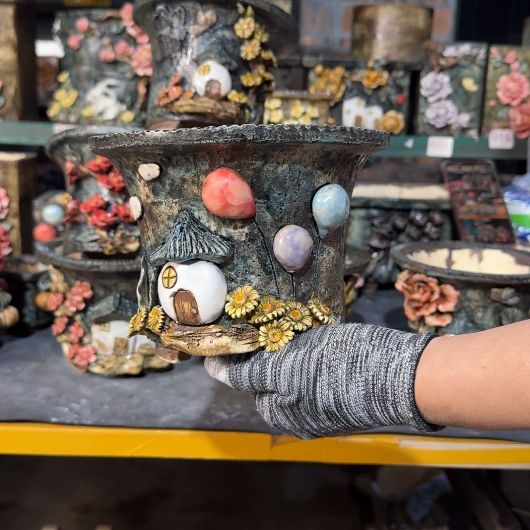 红陶多**子内口15高13左右