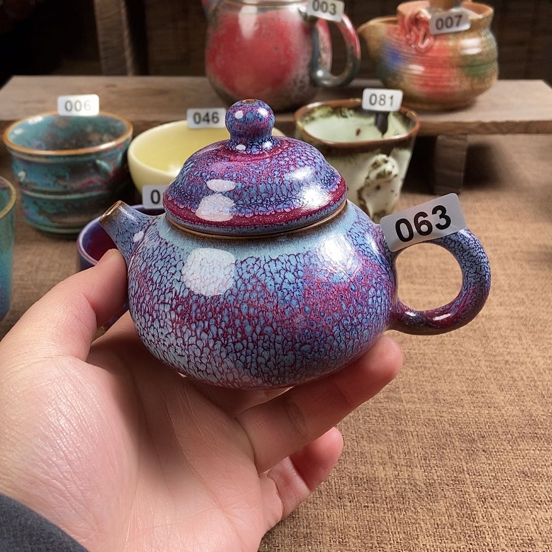 禾****瓷片钧瓷茶壶茶具