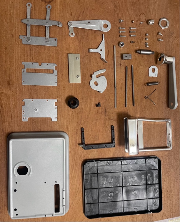 卷器，卷粮机全套配件，需要自己组装，介意勿拍