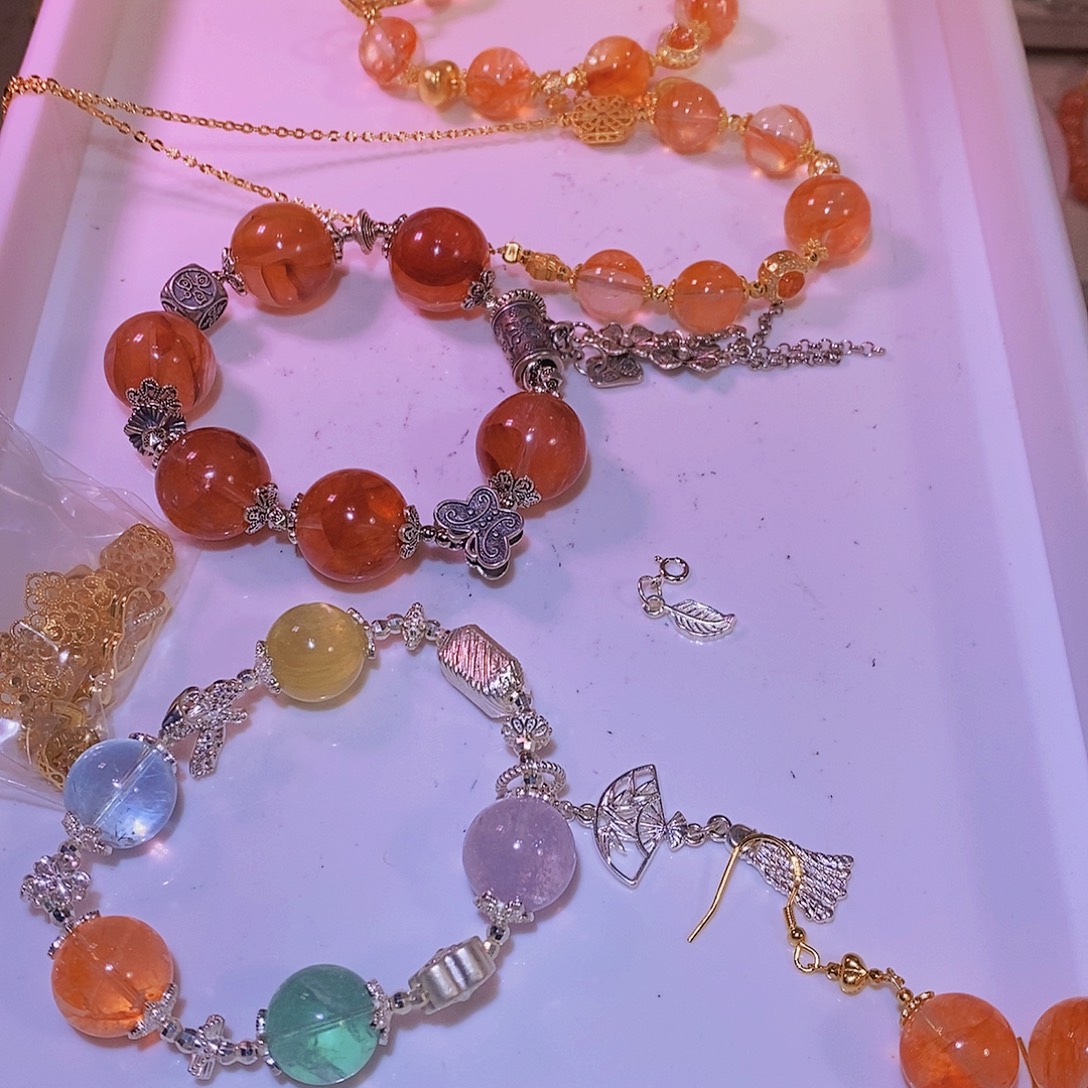 ****️水晶手链未镶嵌差价