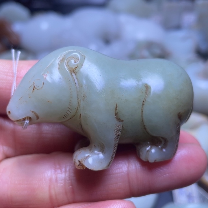 和田玉挂件未镶嵌