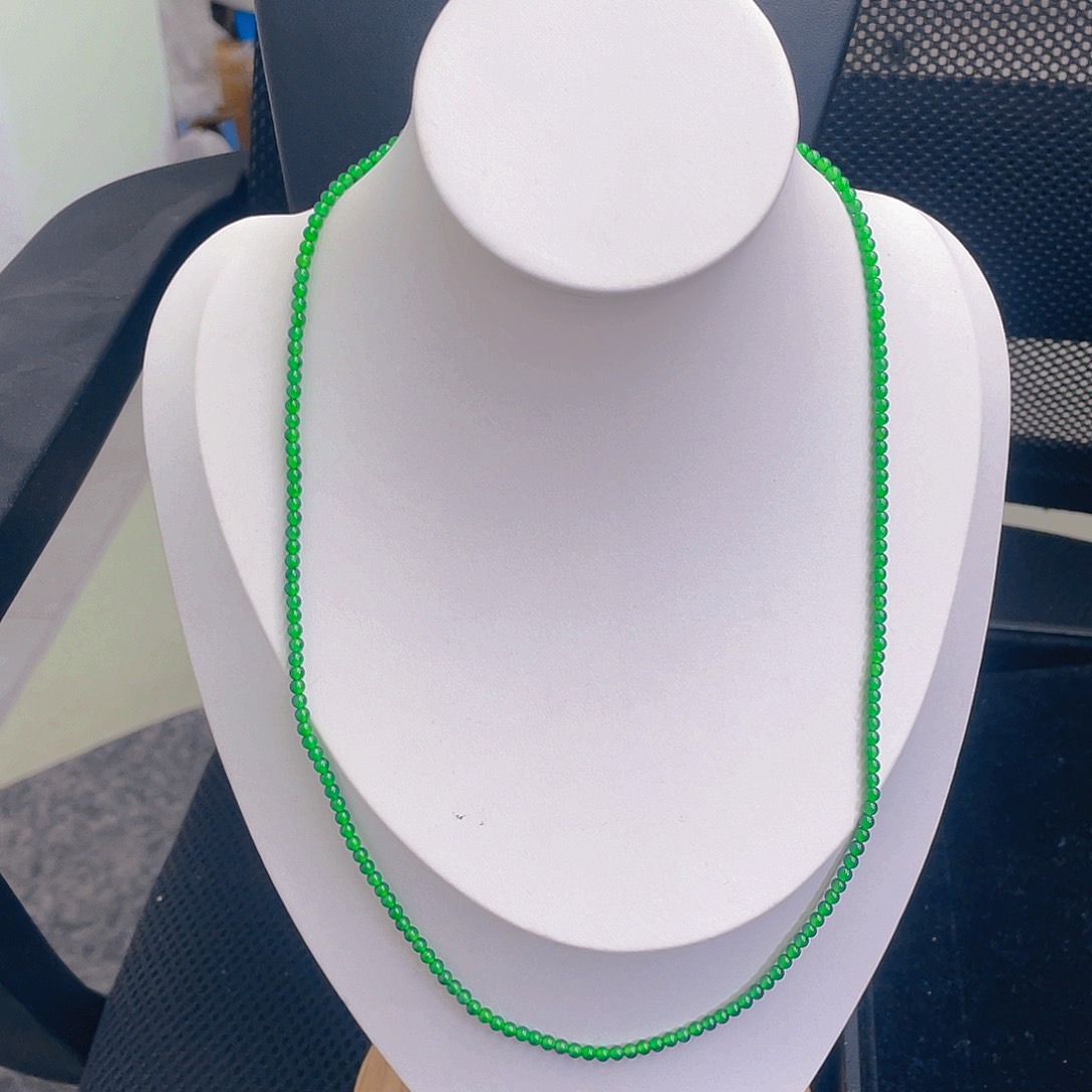 翡翠未镶嵌项链卡3