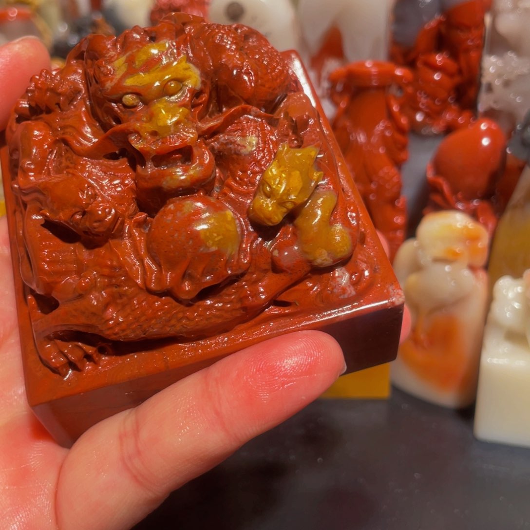 寿山石印石精美寿山