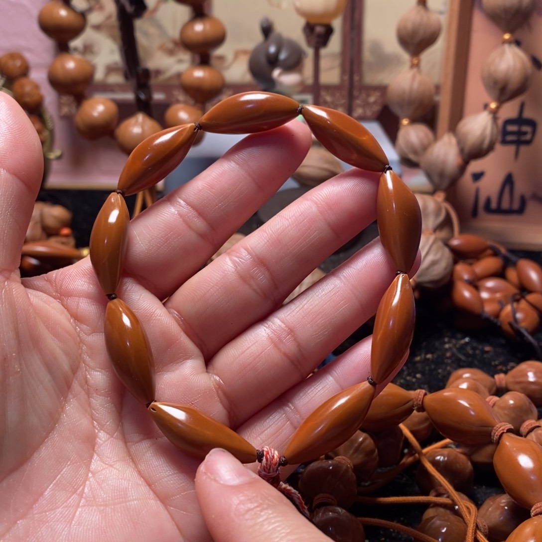 手串/手链橄榄核1.1柳叶核