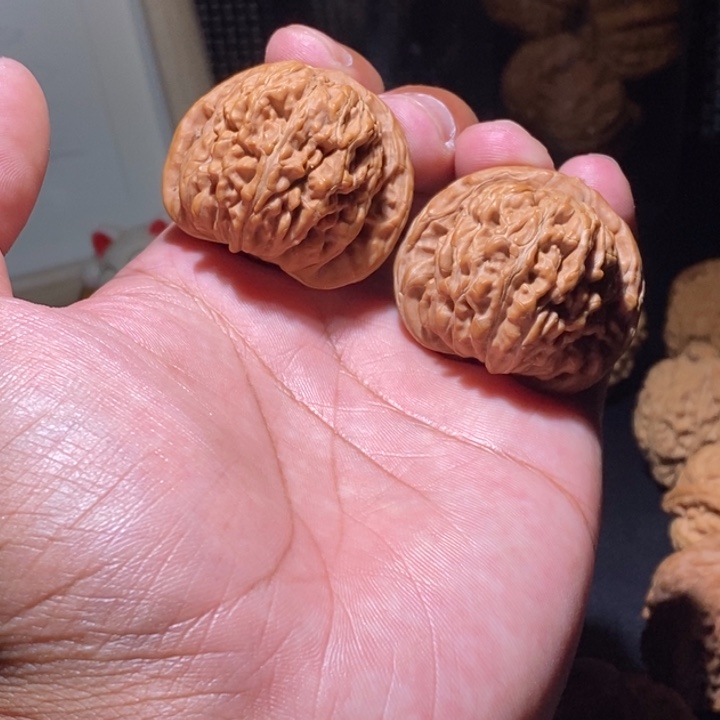 把件文玩核桃四座楼