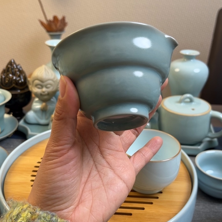 日***峰茶宠仿古家具与建筑风格融为一体等一