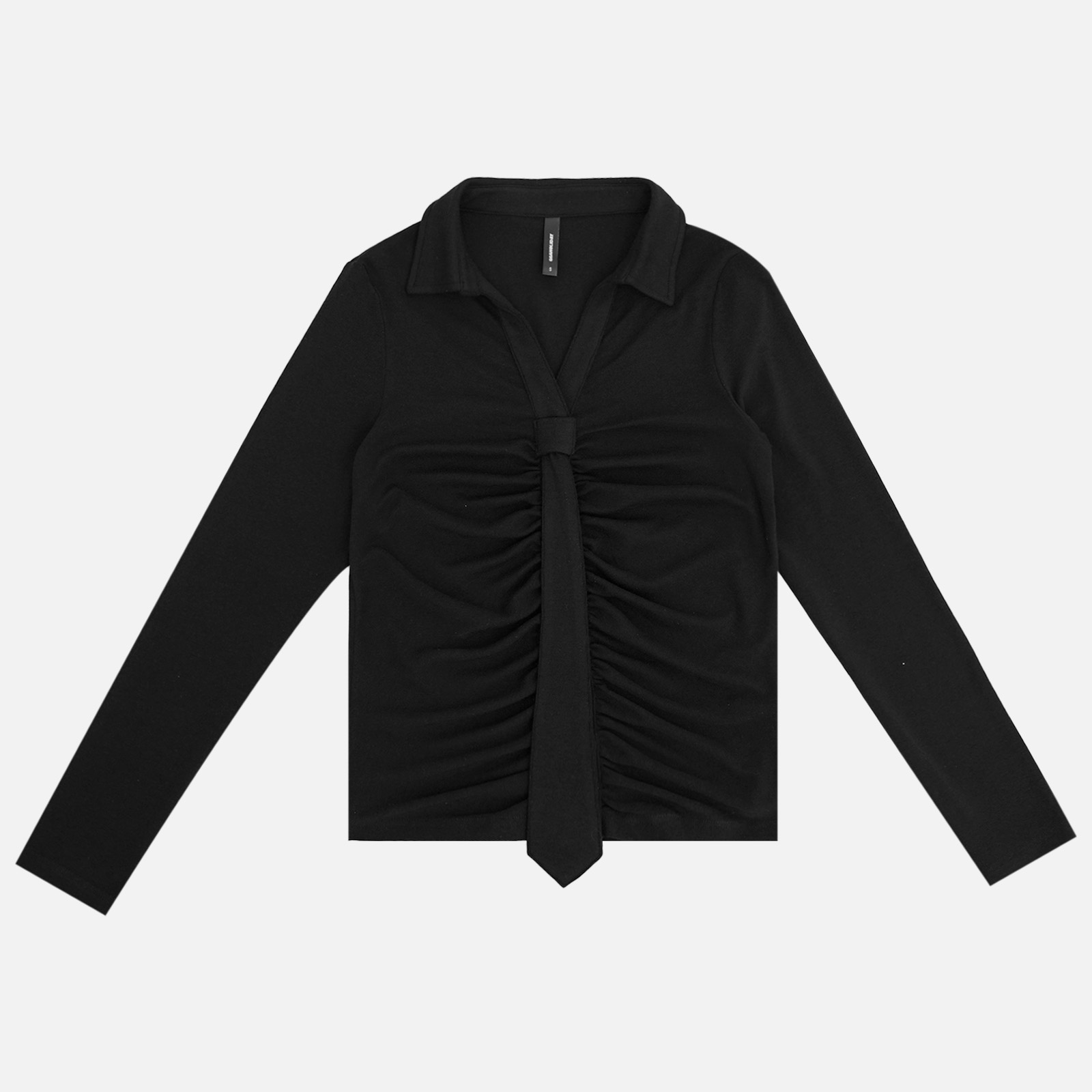 GGAHOLIDAY原创设计师新款修身显瘦打底衫气质百搭上衣-154251