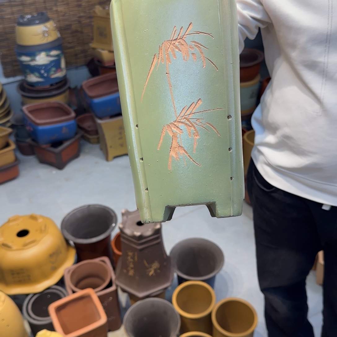 花盆紫砂口径15.25口径