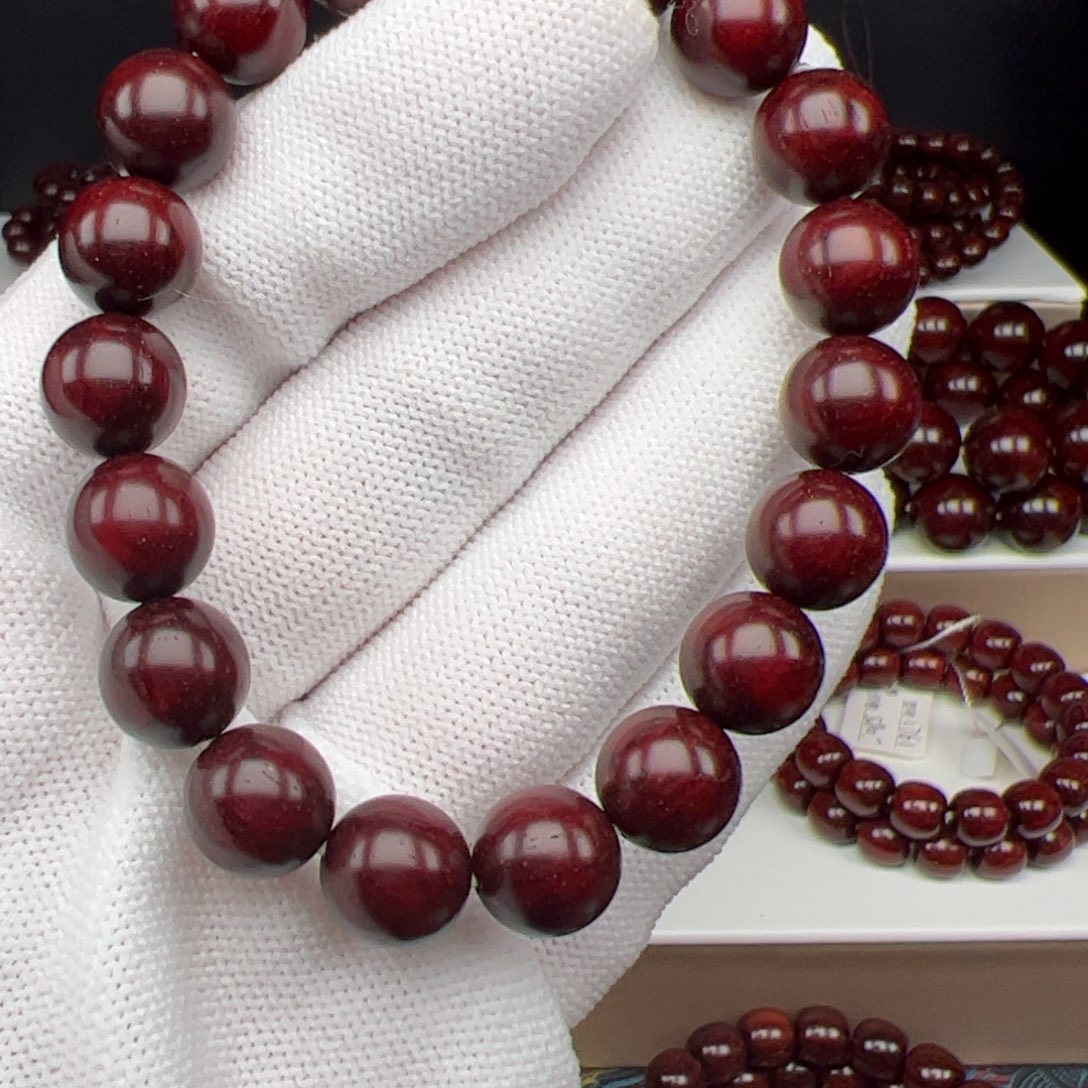 鑫***吧小叶紫檀手串/手链7287