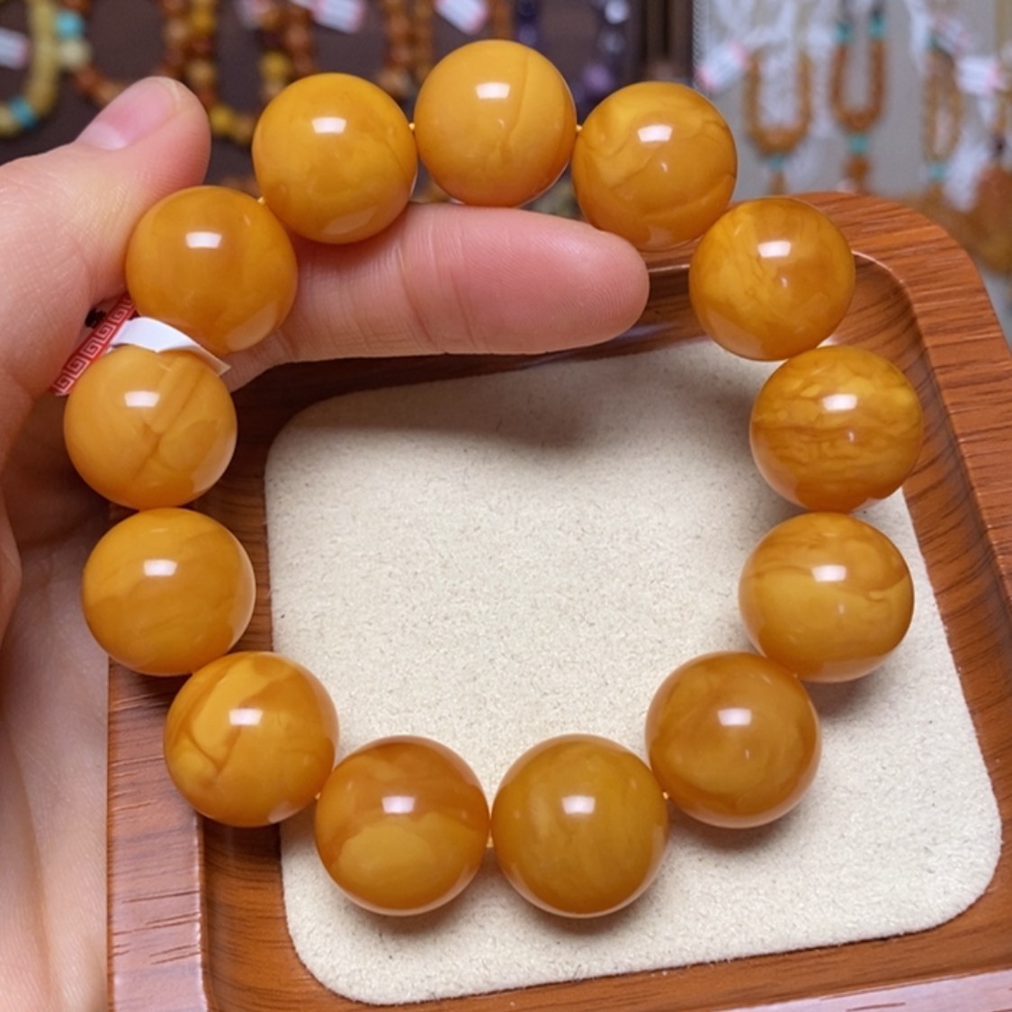 【闪购商品】手链蜜蜡未镶嵌手串