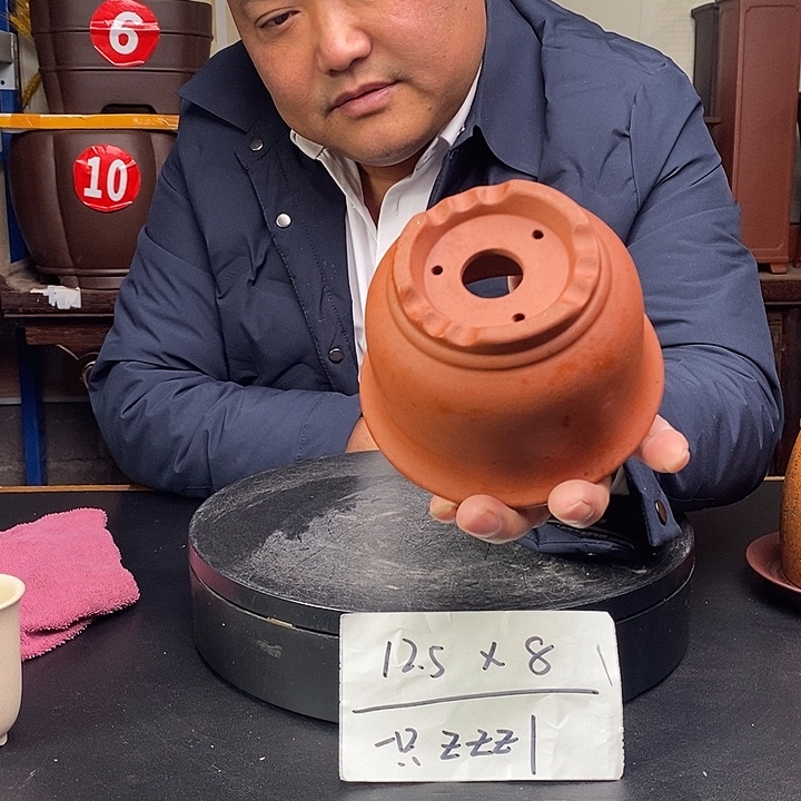 紫砂花盆货号一只ZZZ1