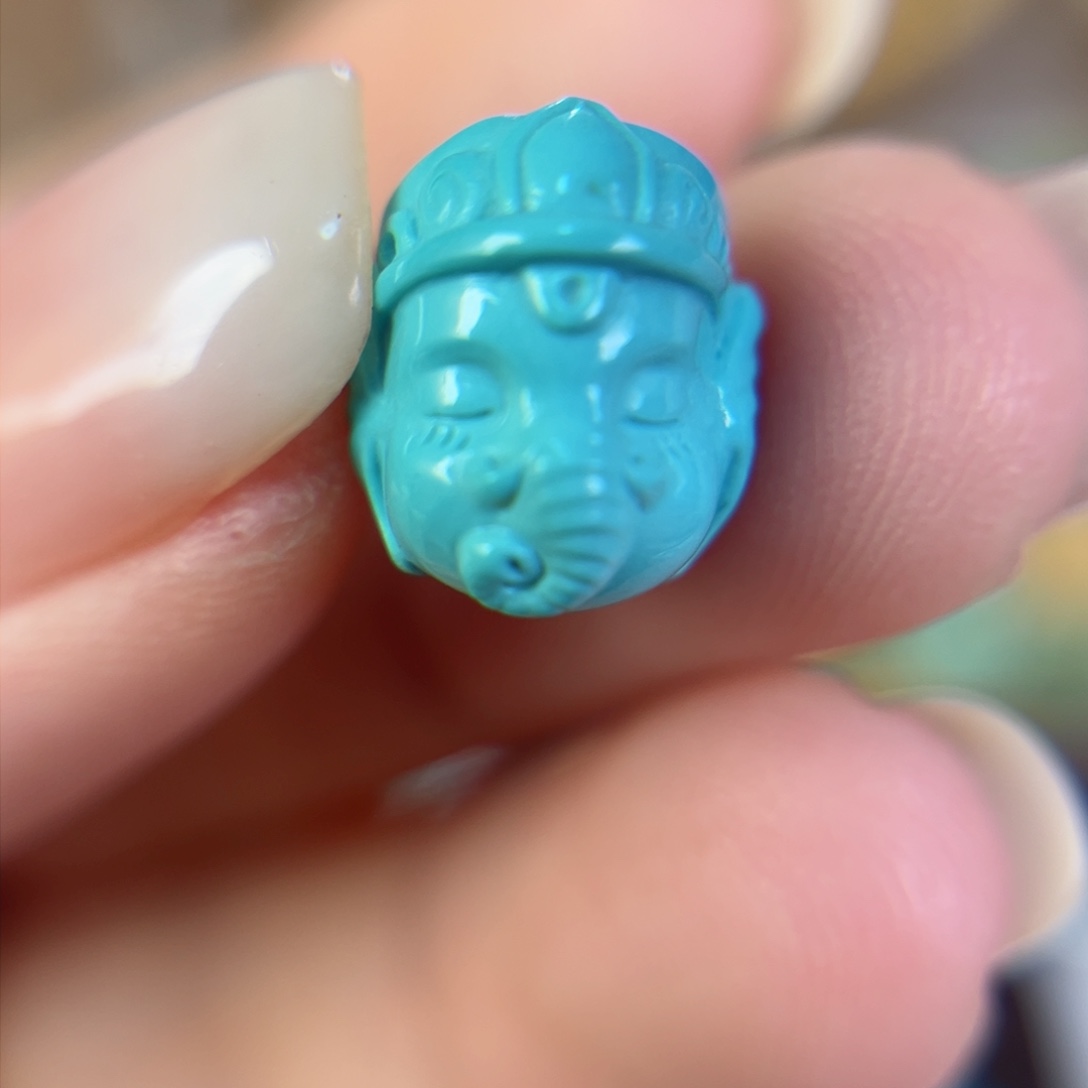 绿松石原矿未镶嵌