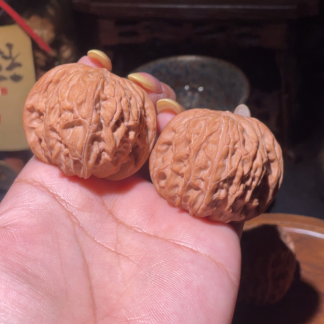 把件文玩核桃磨盘41全品山地