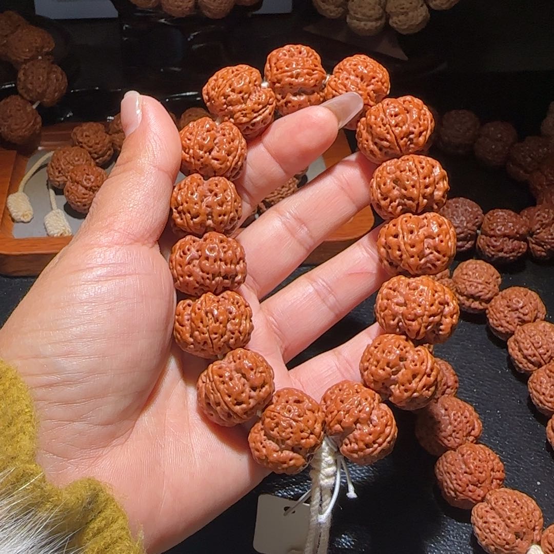 金刚菩提吊坠22龙爪梅花定制
