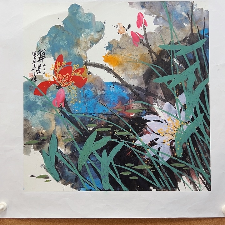 国画李文峰的作品