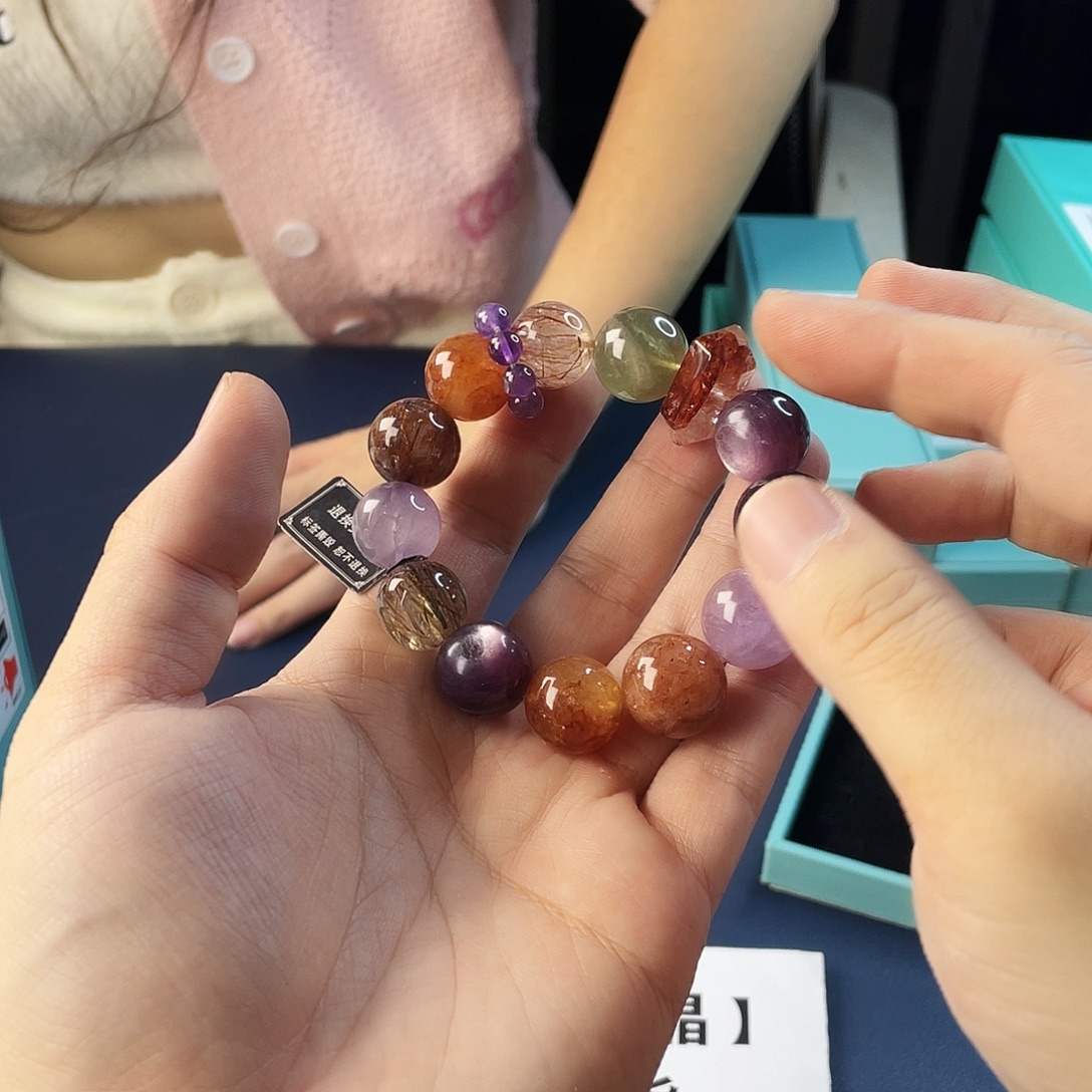 手链水晶银S925镶嵌