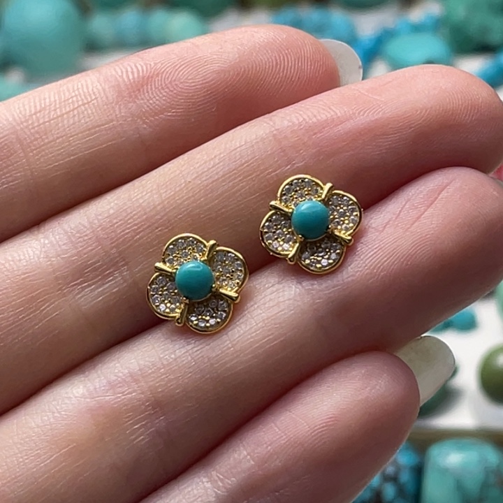 绿松石未镶嵌配饰