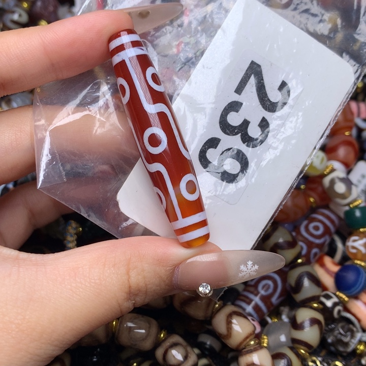 玛瑙/玉髓未镶嵌发一条