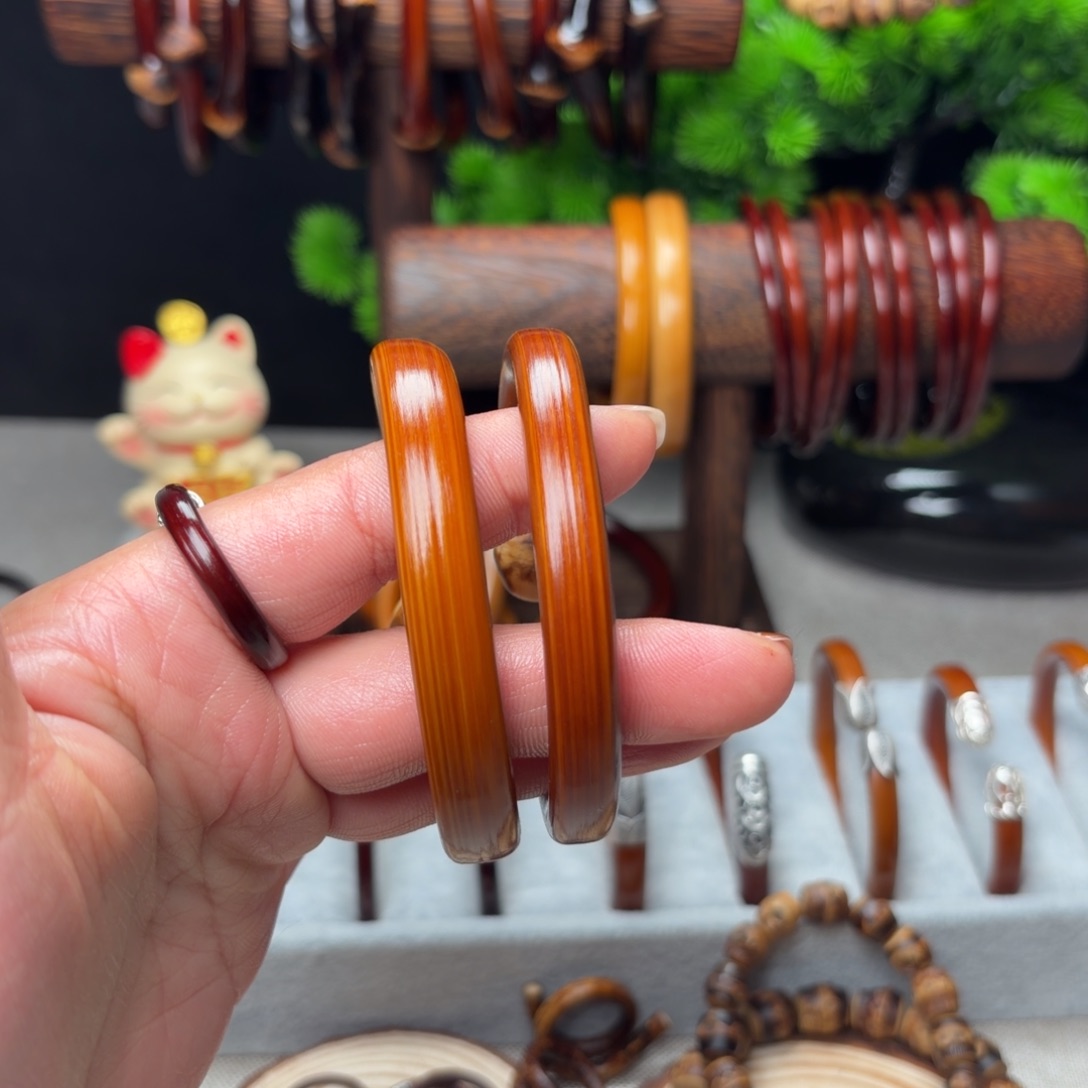 .***.木质非金属金刚藤手镯