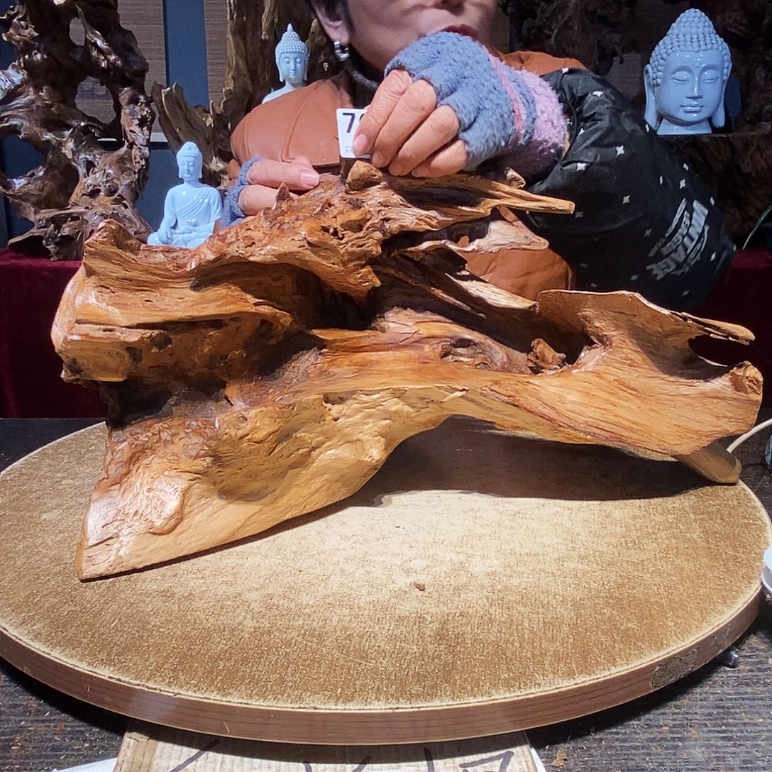 简***丹706。红杉根随行根艺