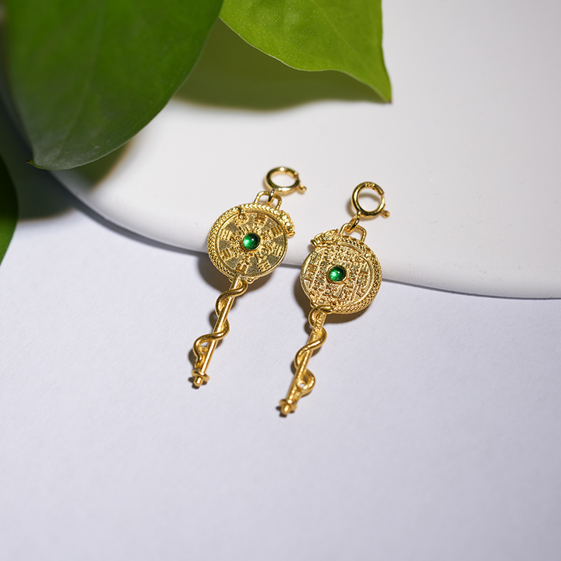 【灵柒珠宝】18K金开库钥匙（多样性发一）