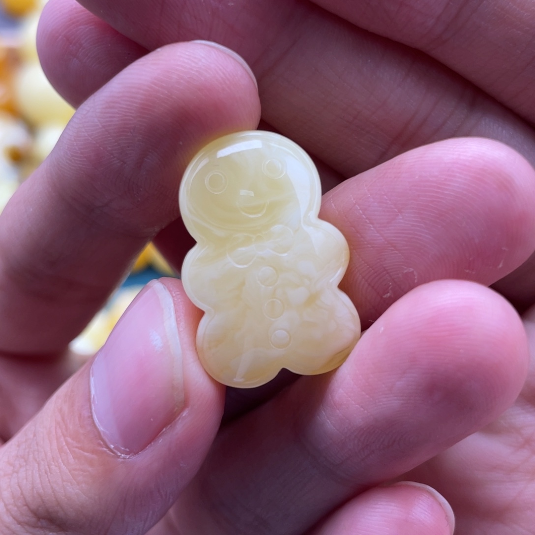 琥珀未镶嵌裸石蜜蜡