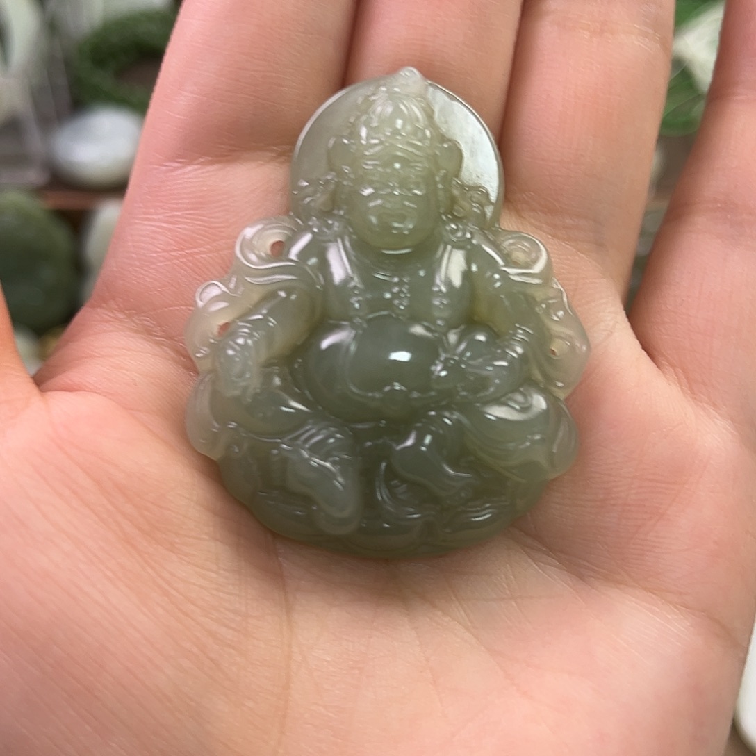 和田玉颈饰未镶嵌苳