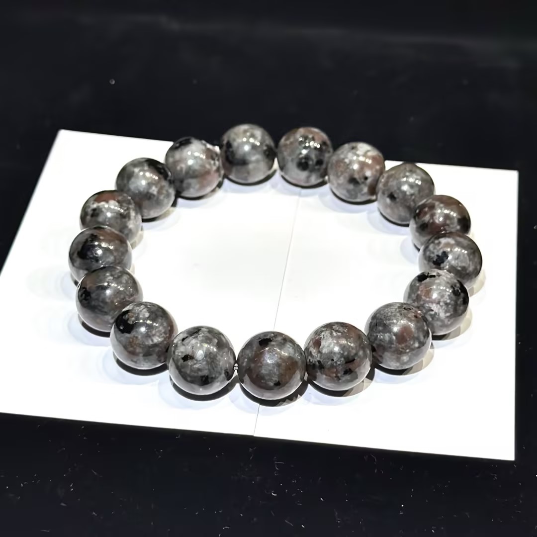 【DL】火焰石圆珠手串-约12mm（多样性发其一）