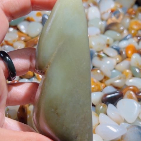 和田玉（糖玉）手链未镶嵌5