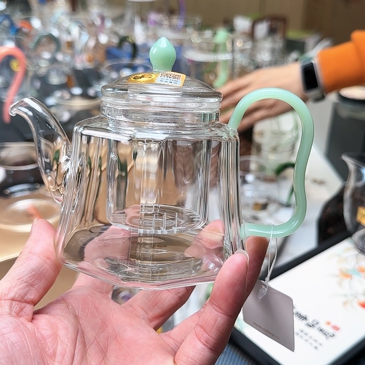 禾器锦瑞壶浅玉色