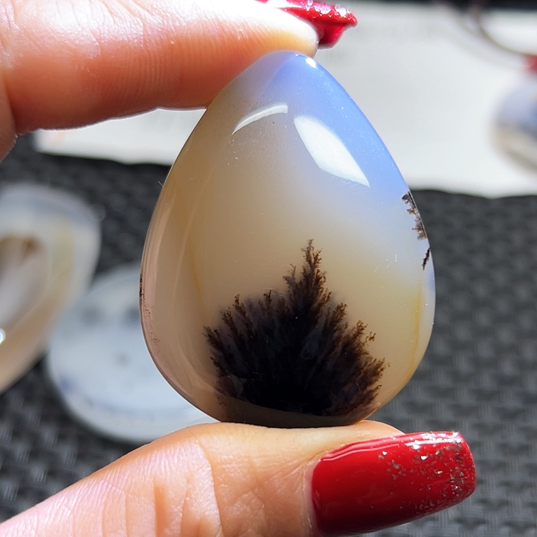 玛瑙/玉髓珠宝半成品未镶嵌