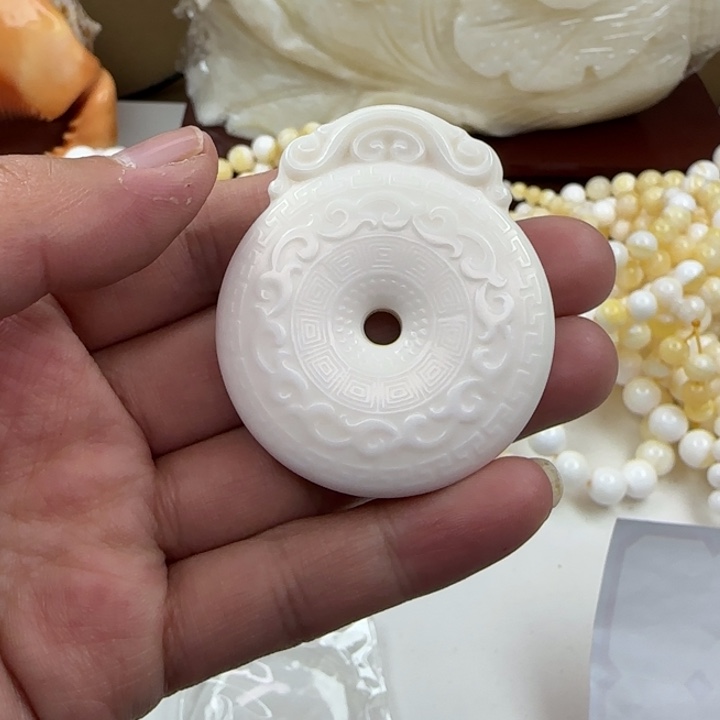 大果紫檀（缅甸花梨）平安扣34号