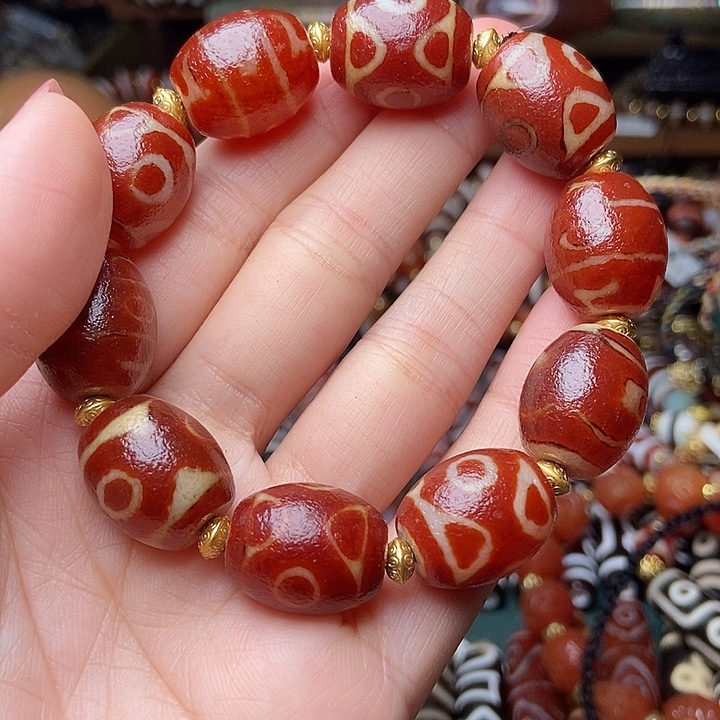 玛瑙/玉髓未镶嵌手链