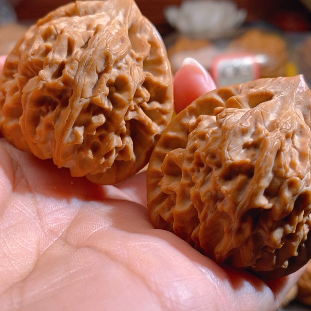 【闪购商品】吊坠文玩核桃金**光龙门