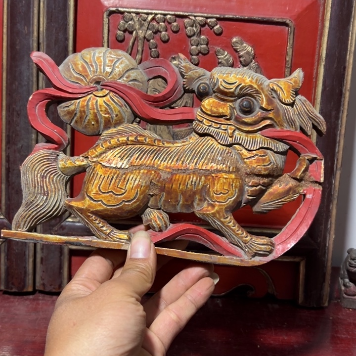 用***7木木雕工艺品摆件