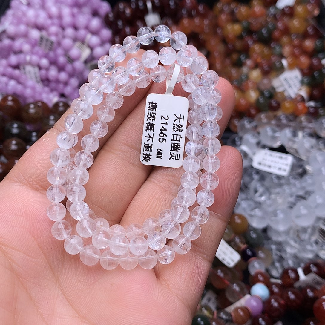 未镶嵌手链水晶，，