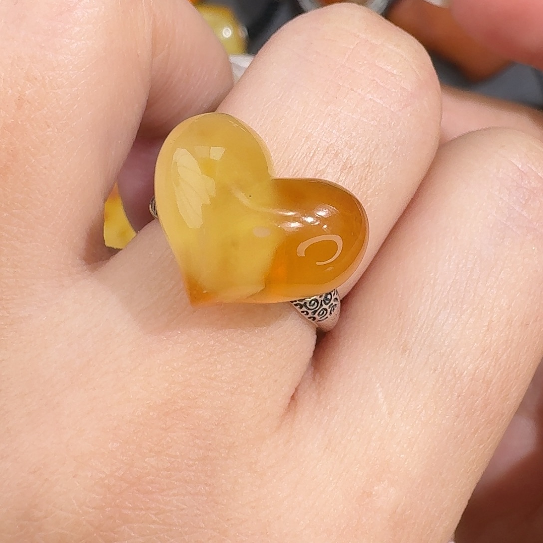 琥珀未镶嵌裸石你