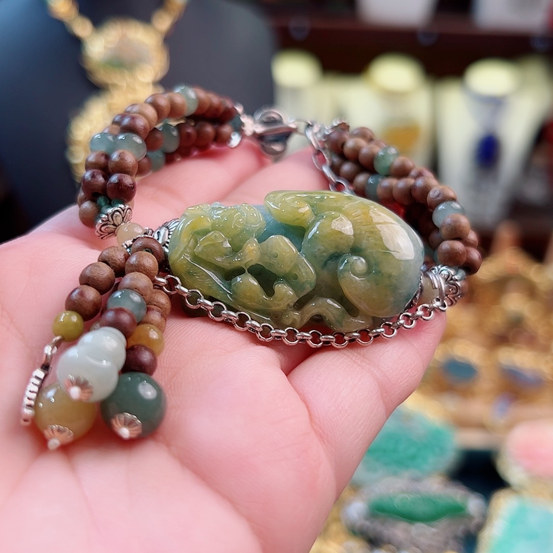 925银珐琅锦钰原创设计款手链