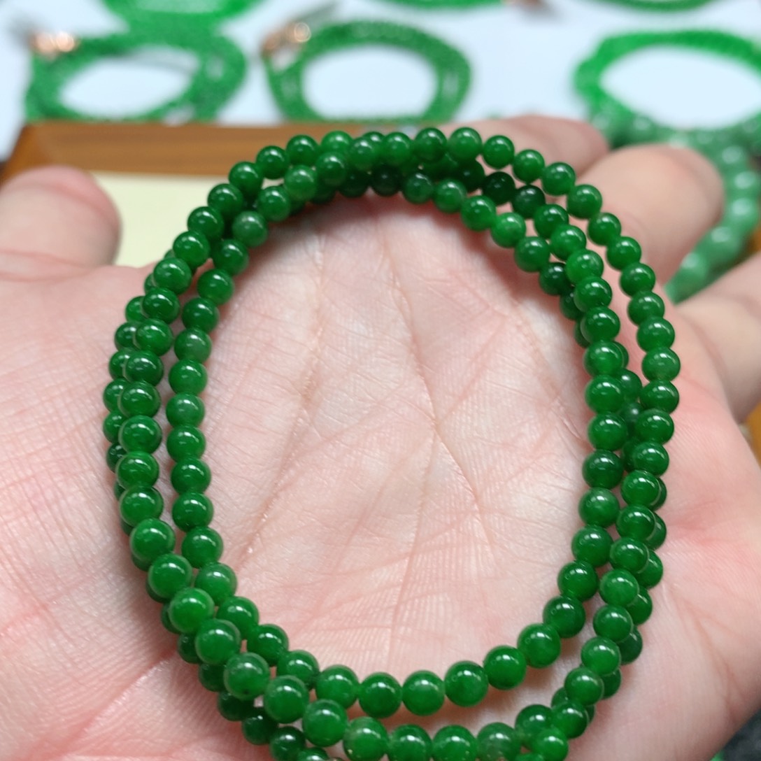 未镶嵌手链翡翠翡翠