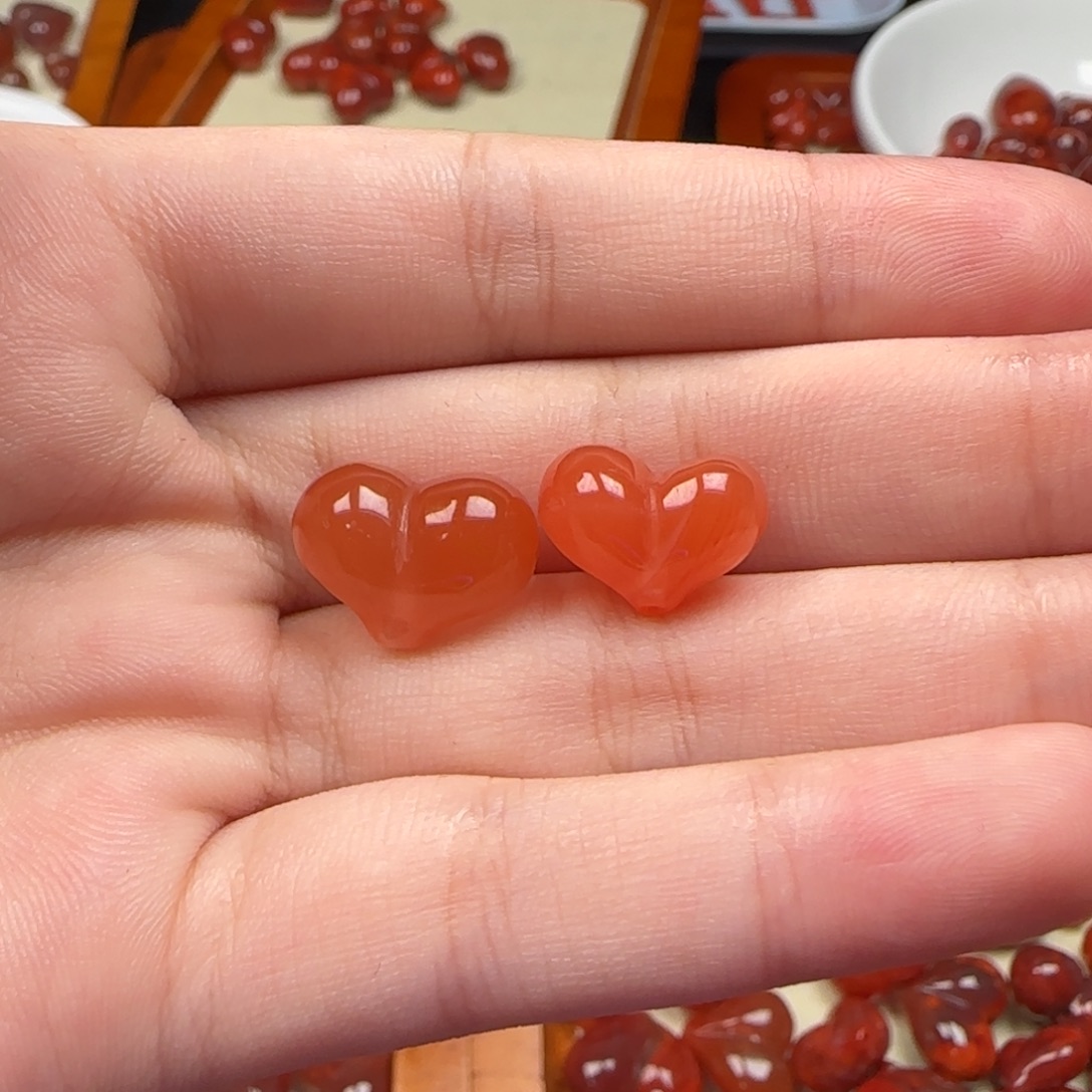 南红玛瑙未镶嵌挂件微瑕不退换