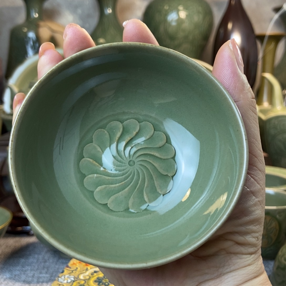 耀州窑福利款微瑕主人杯