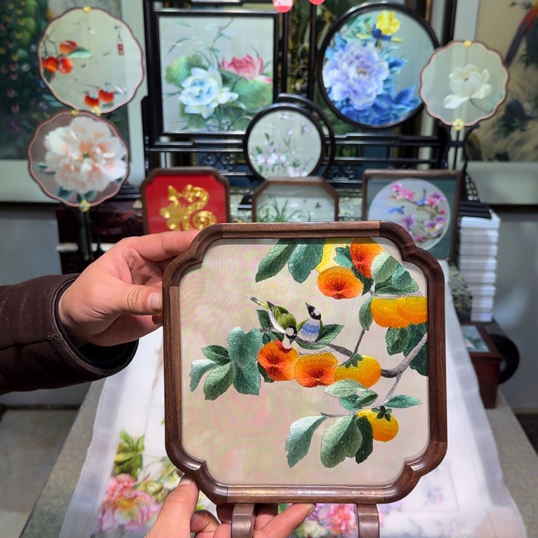 刺绣刺绣工艺精湛