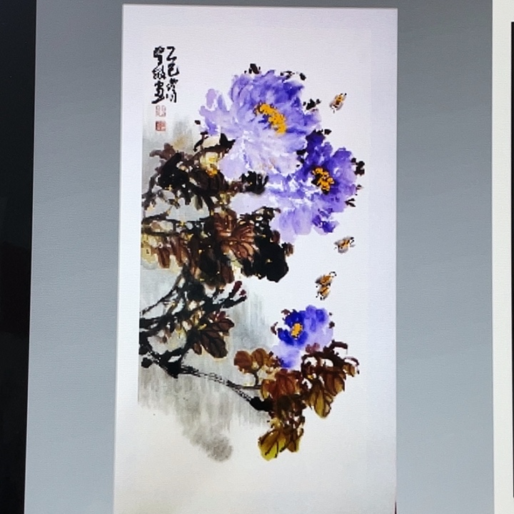 国画张圣敏先生纯手绘作品