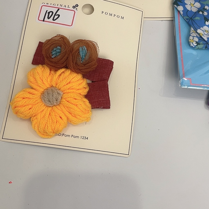 铁合金pom发饰2卡发货