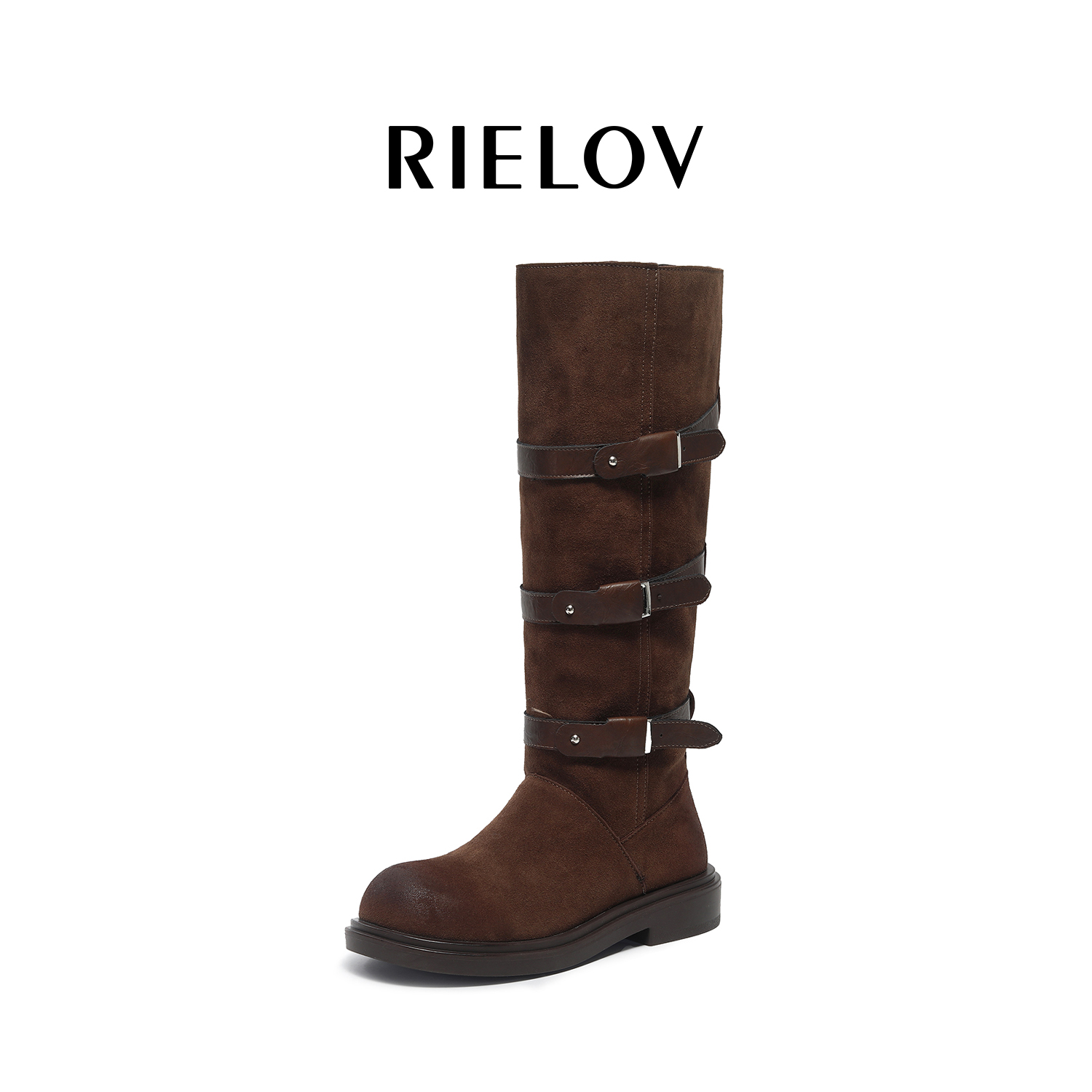 【RIELOV●聪聪●云逸】增高4cm时尚潮流百搭女士时装靴1096-11