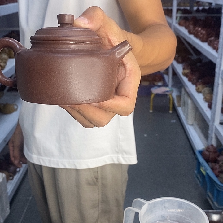 茶壶紫砂微瑕全手工铁芯德中