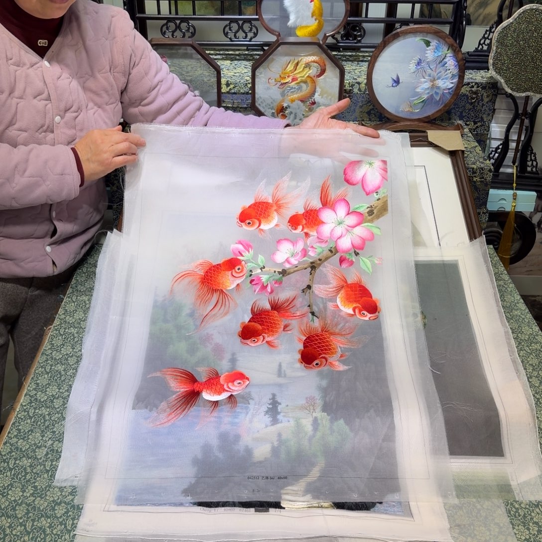 刺绣手工苏绣工艺