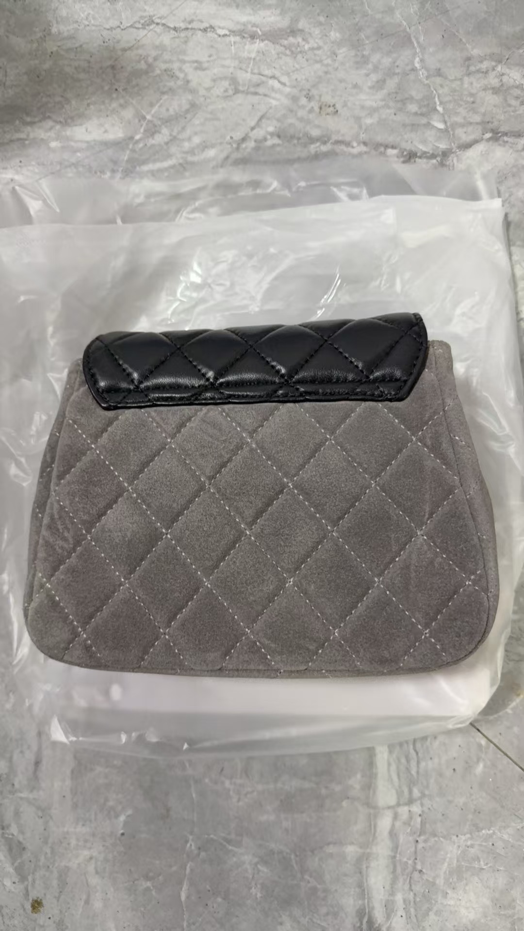 7074大号灰色磨砂【孤品微瑕】新款时尚轻奢百搭气质女包